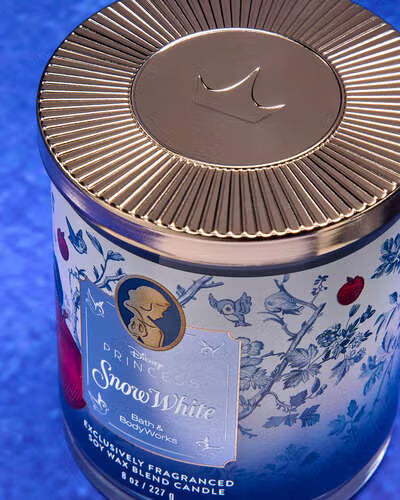 Bougie Blanche Neige