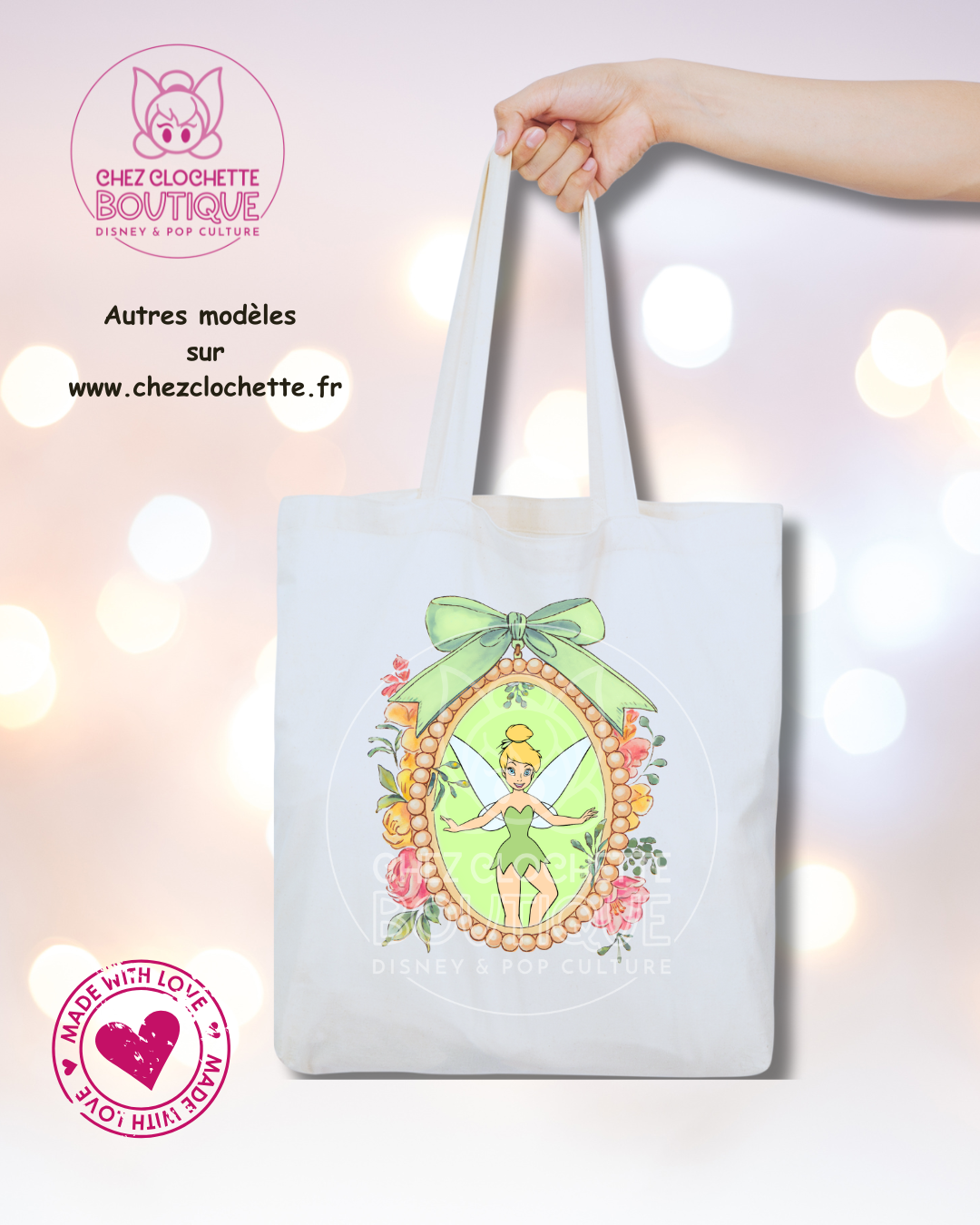 Disney - Tote Bag Fée Clochette