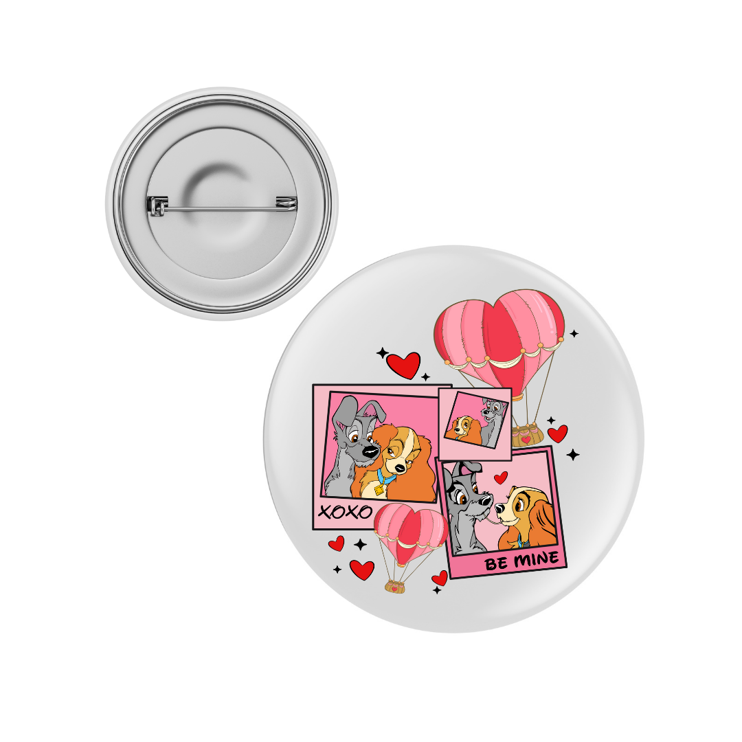 Disney - Badge La Belle et le Clochard Love