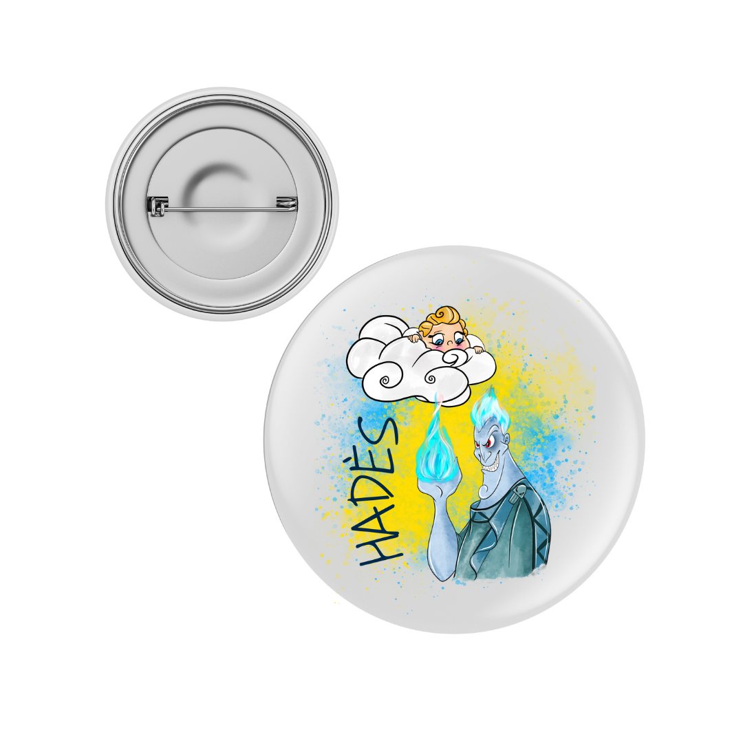 Disney - Badge Baby Hercule et Hadès