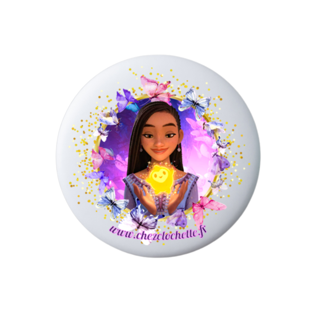 Disney - Badge Asha Wish