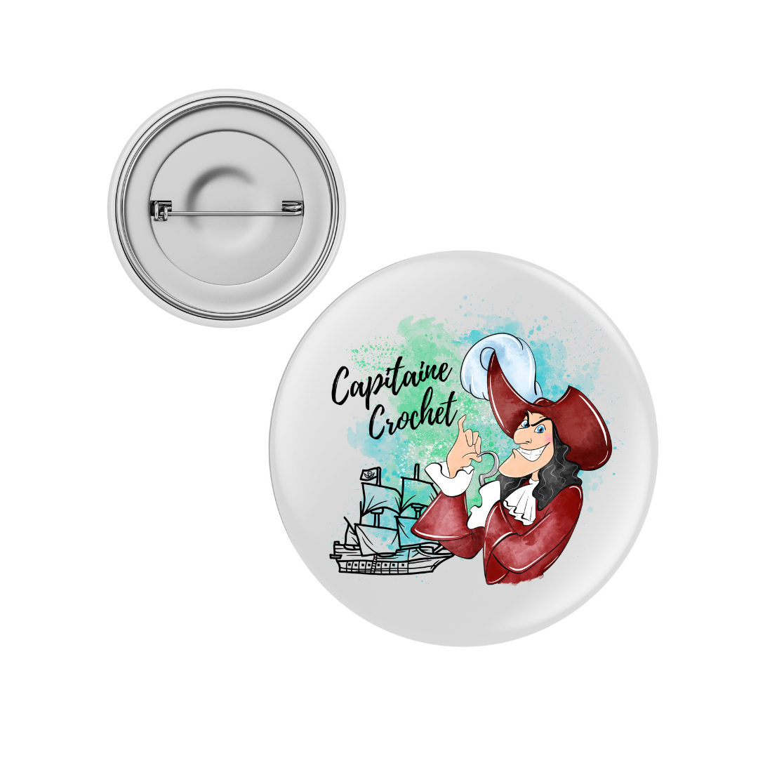 Disney - Badge Capitaine Crochet