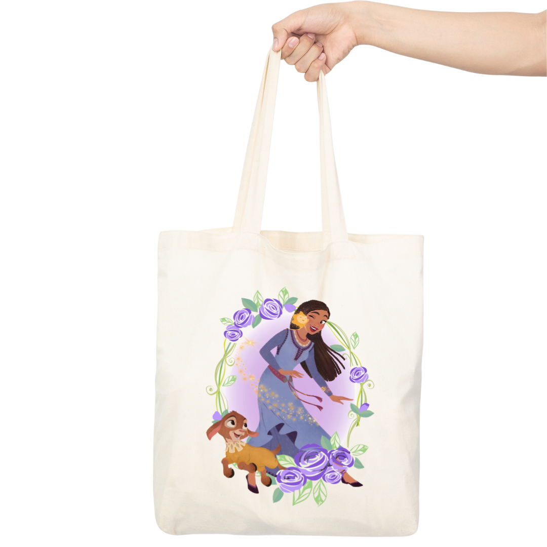 Disney - Tote Bag Wish Asha et Valentino