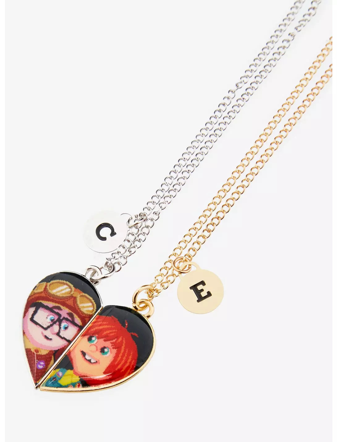 Ensemble de colliers pour meilleurs amis Carl et Ellie du film Là-haut