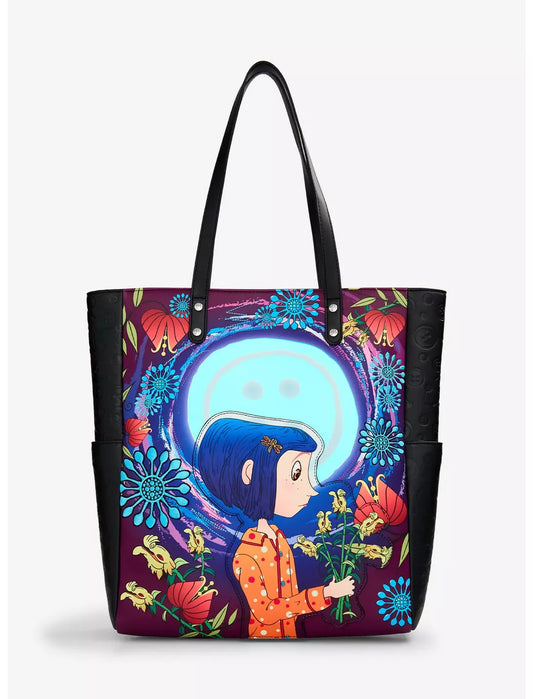 Tote Bag Coraline Glow in the dark