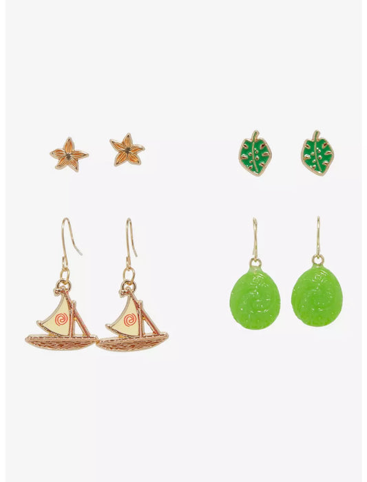 Parure de boucles d'oreilles Disney Princesse Moana