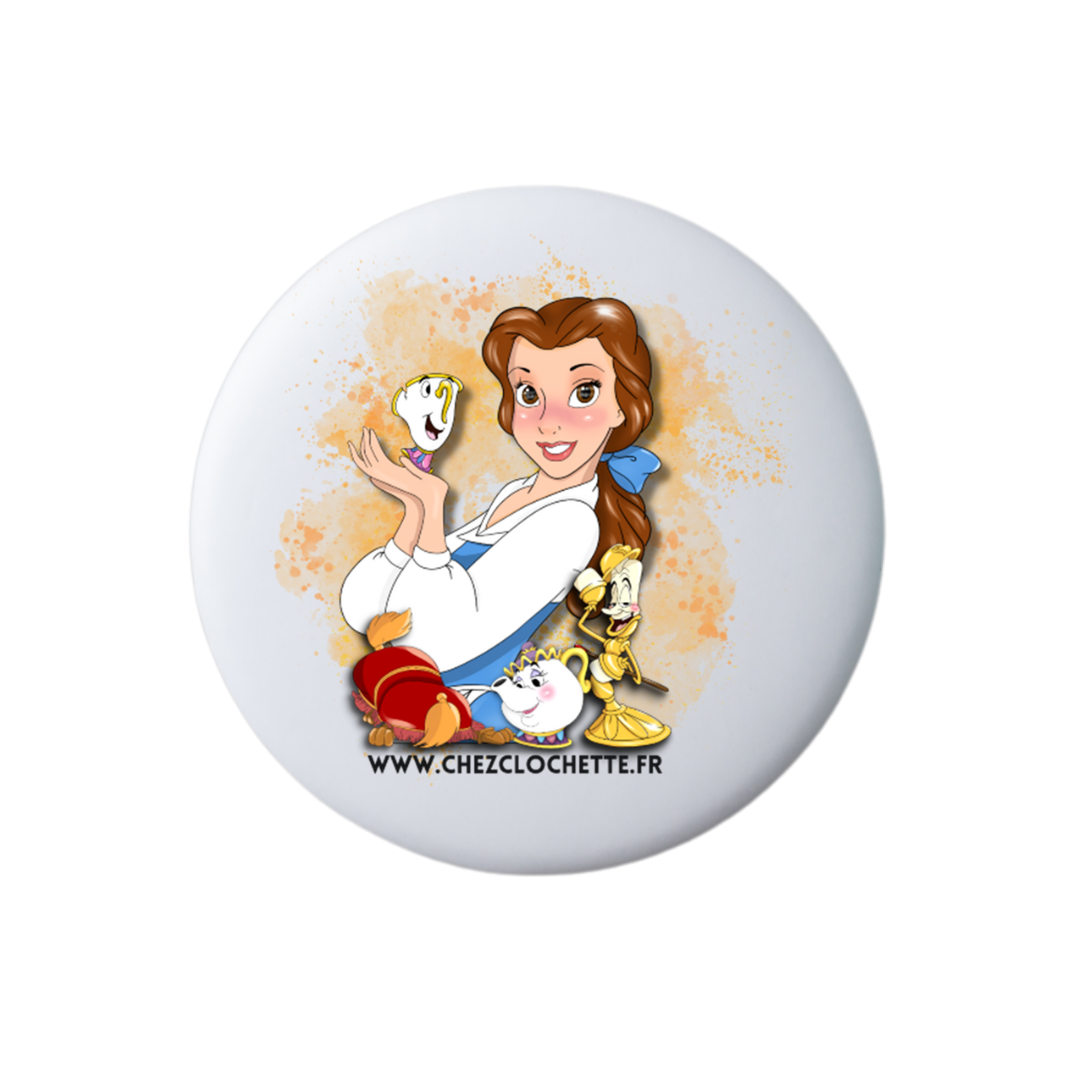 Disney - Badge La Belle et La Bête
