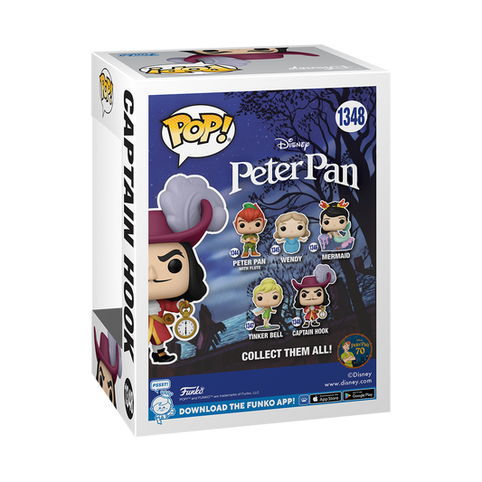 PETER PAN "70EME ANNIVERSAIRE" - POP N° 1348 - Capitaine Crochet