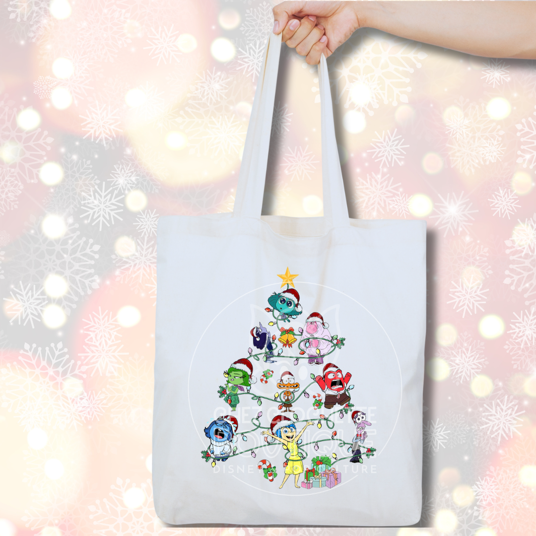 Disney - Tote Bag Vice et Versa de Noël