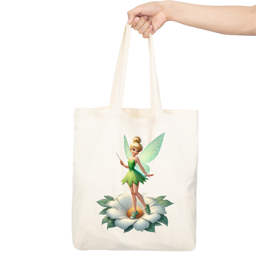 Disney - Tote Bag La Fée Clochette sur une fleur
