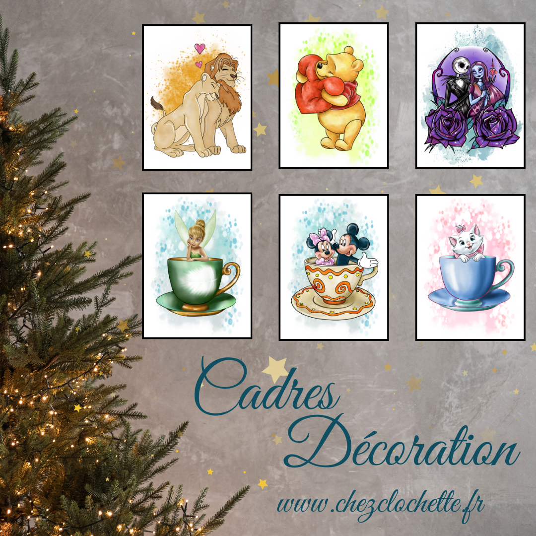 Disney - Cadre photo Cadeau