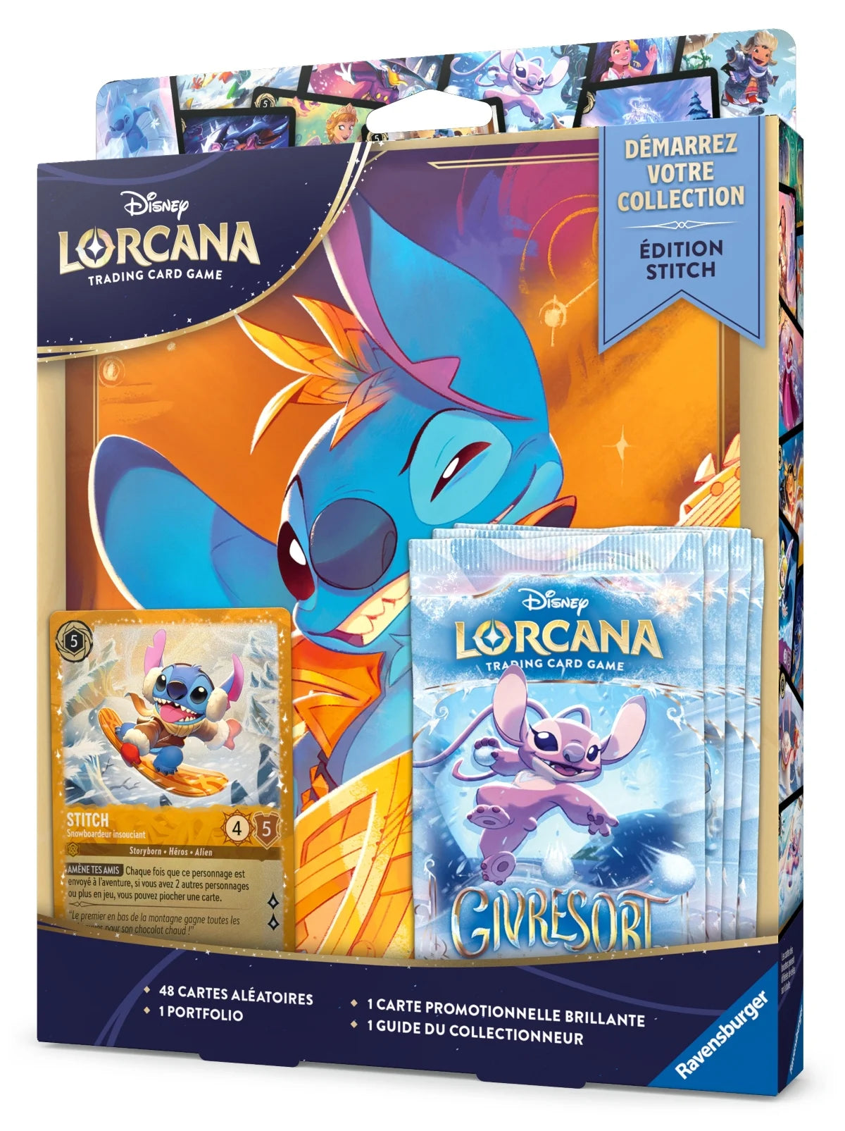 DISNEY - Lorcana -Trading Cards Collec. Starter Set Edition Stitch -FR