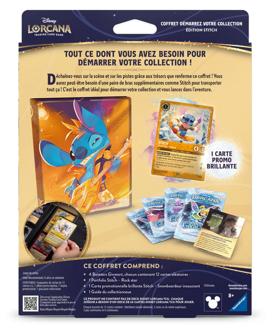 DISNEY - Lorcana -Trading Cards Collec. Starter Set Edition Stitch -FR