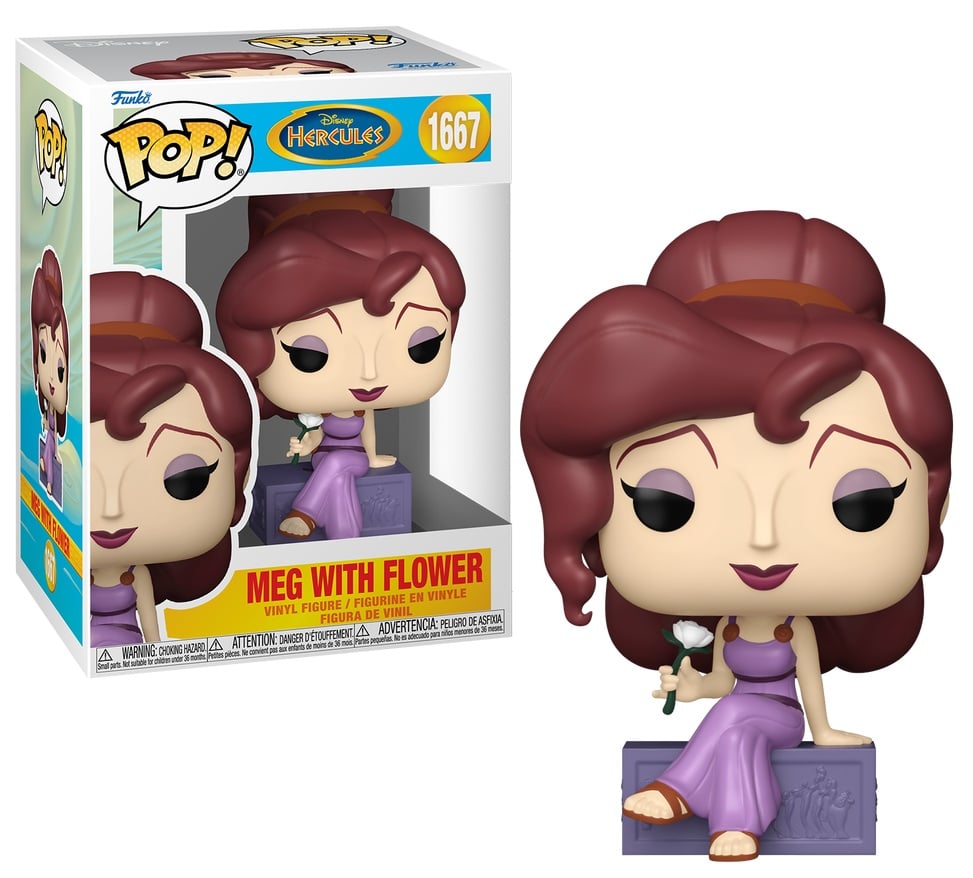 HERCULES - POP Disney N° 1667 - Meg avec fleurs - Précommande fin janvier 2026