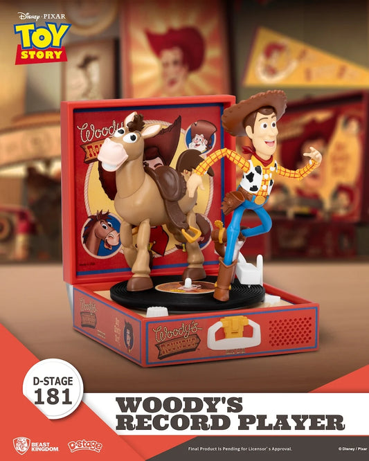 TOY STORY - Woody's Record Player - Diorama D-Stage 13.7cm