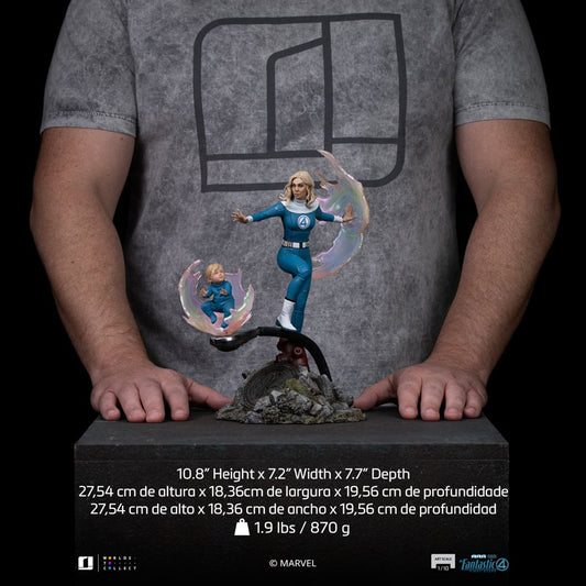 LES 4 FANTASTIQUES 2025 - Femme Invisible - Statue Art Scale 1/10