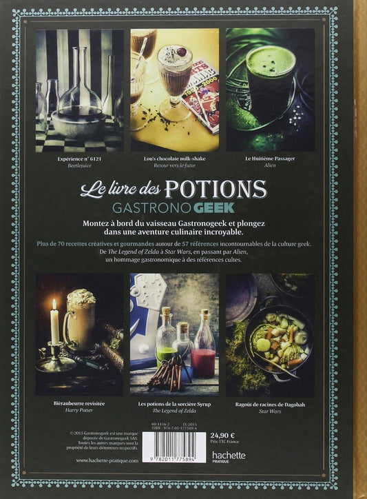 Le livre des potions par Gastronogeek