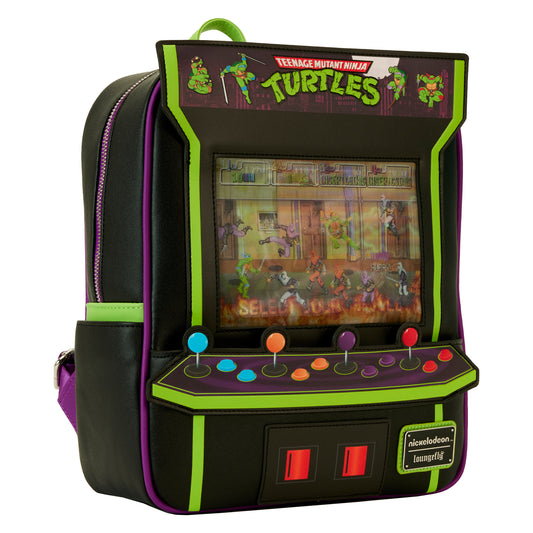Preco - TMNT - Zaino vintage delle Tartarughe Ninja Arcade