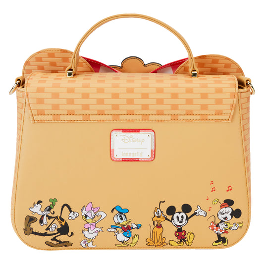 Préco - Disney - Borsa a tracolla cestino da picnic Topolino e Amici
