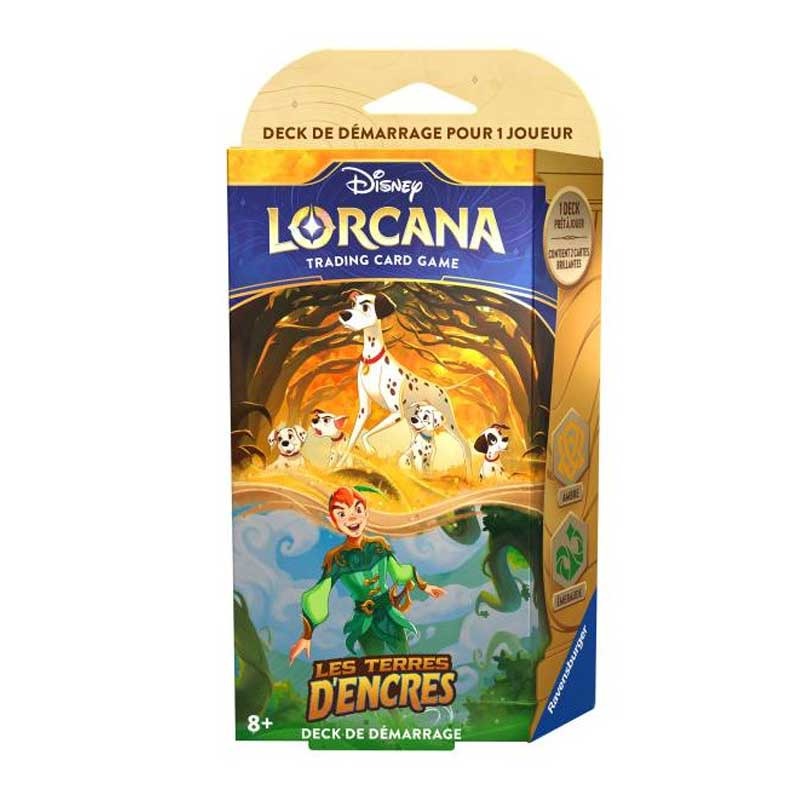 DISNEY - Lorcana - Trading Cards Starter Peter Pan/La carica dei 101 Capitolo 3 - FR