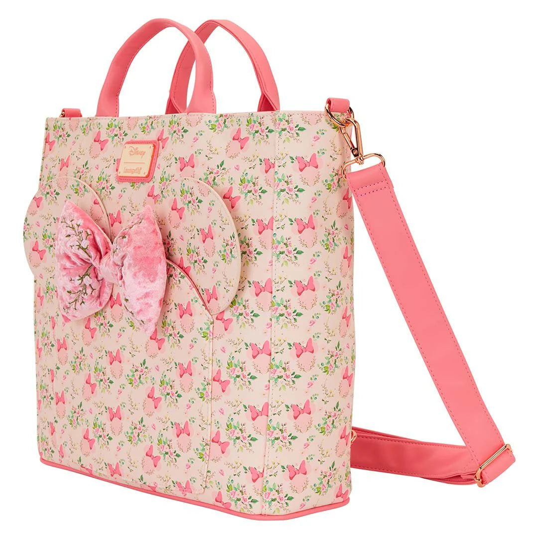Tote Bag convertible Minnie Mouse Floral