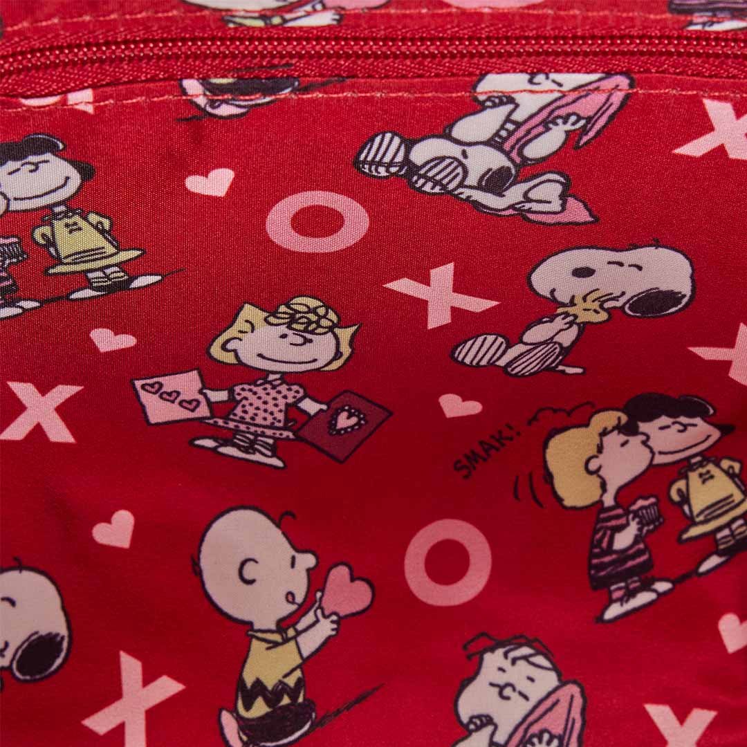 Sac à bandoulière Snoopy XO breloques