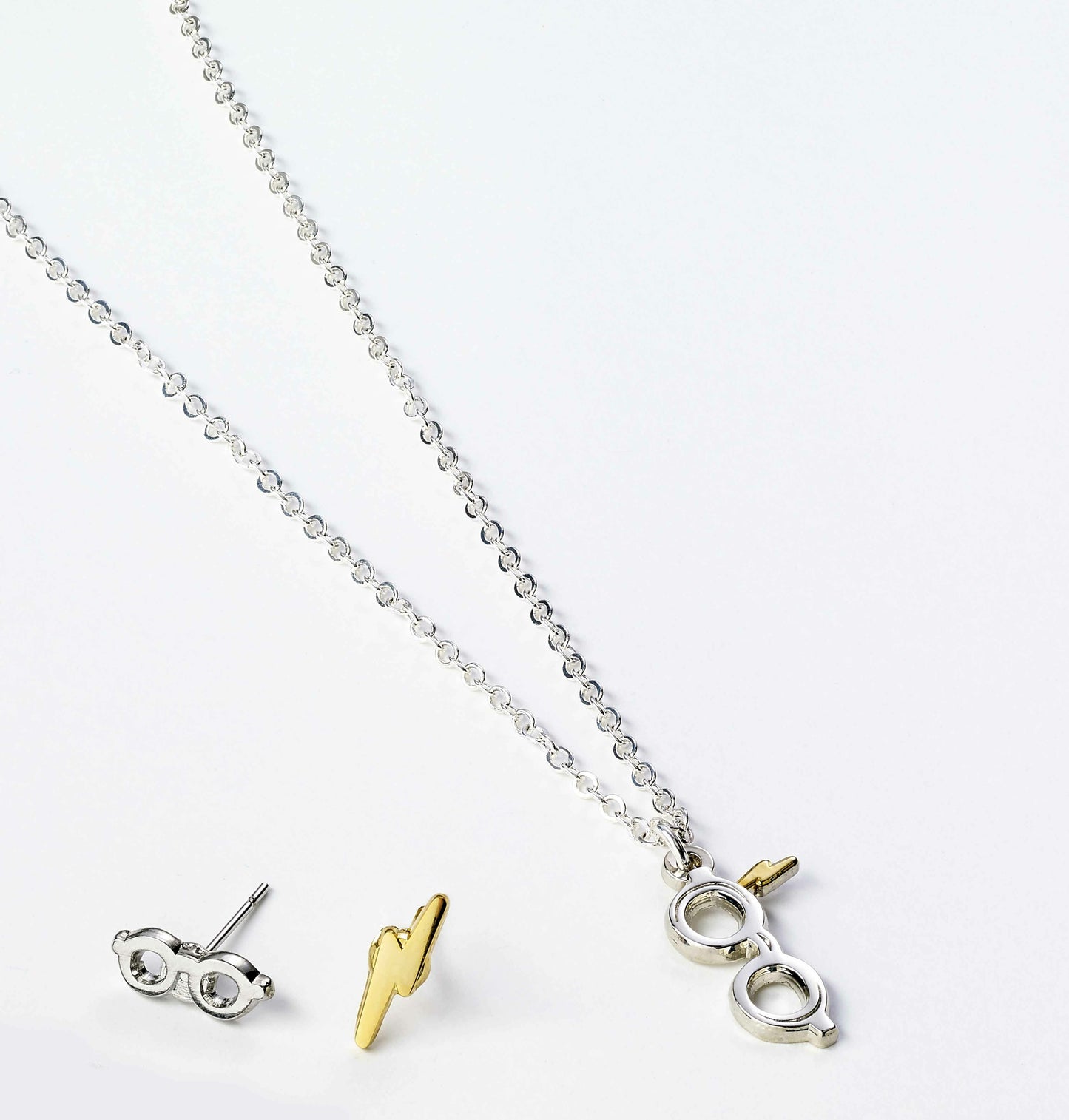 HARRY POTTER - Cracker Cadeau - Collier & Boucles d'Oreilles Lunettes