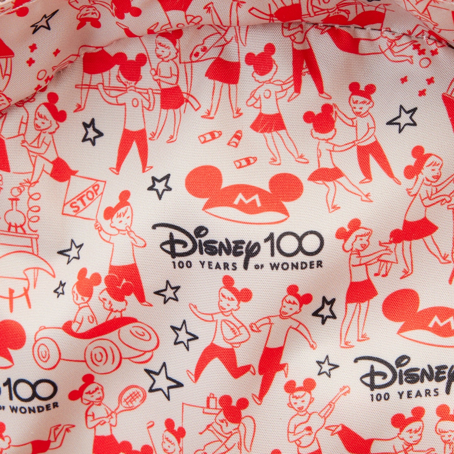Préco - Disney - Sac à bandoulière 100 ans Mickey Mouseketeers