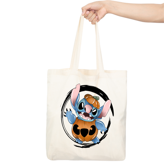 Disney - Tote Bag Stitch Citrouille