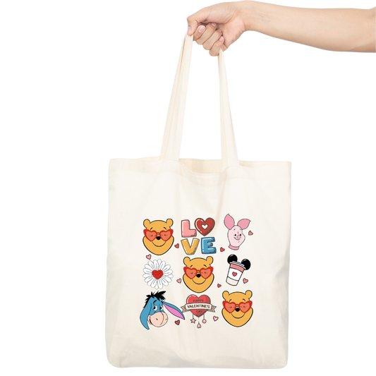 Disney - Tote Bag Winnie et Friends Love