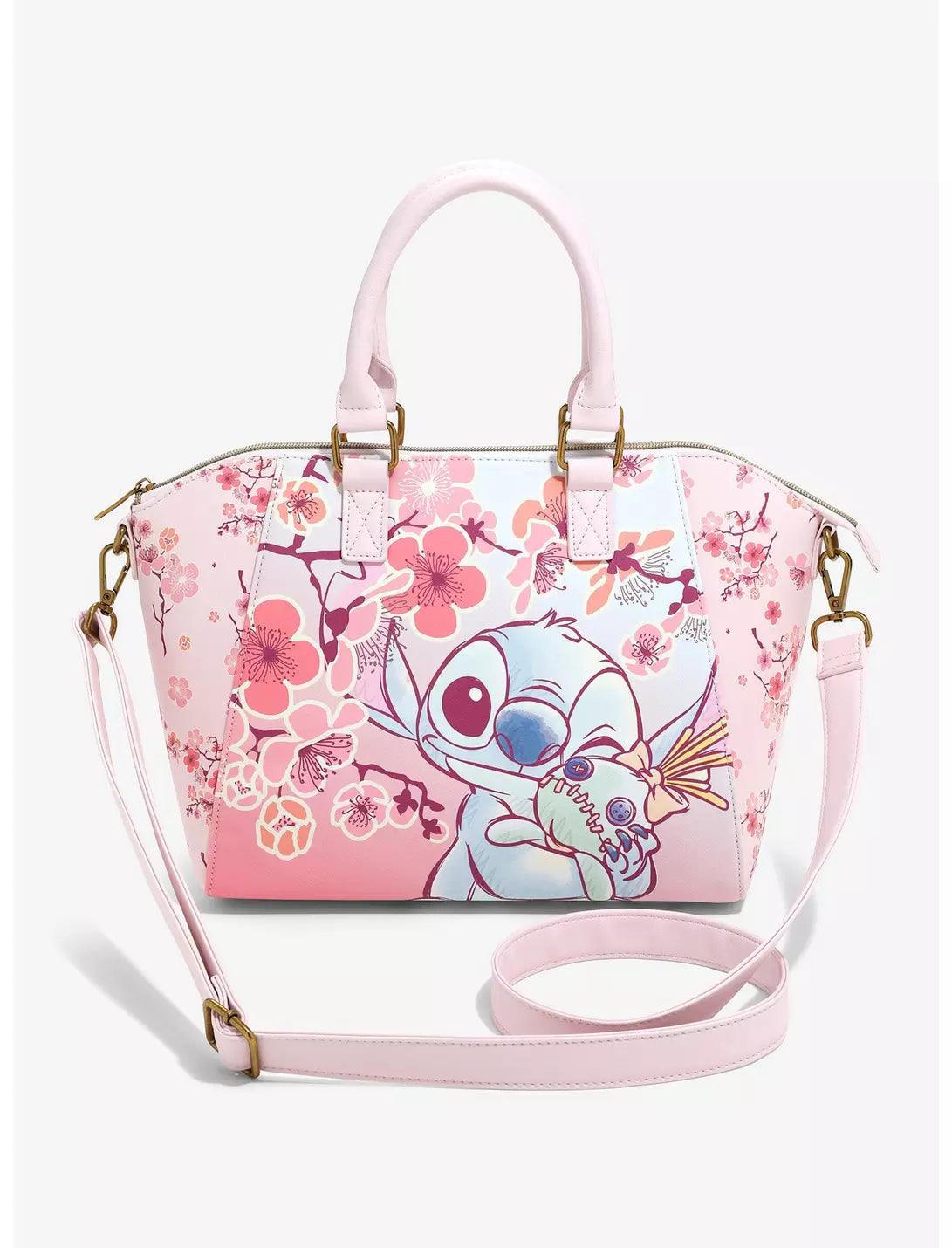 Disney - Sac à bandoulière Stitch Cherry Blossoms