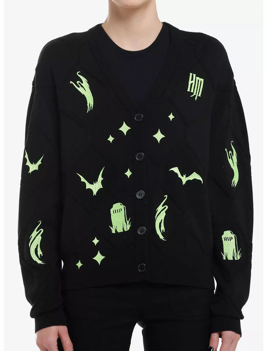 Cardigan Maison Hantée glow in the dark - 🚚 Délai de Livraison : Novembre 2025