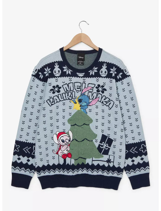 Pull de Noël Stitch et Angel Lumineux - Novembre 2025