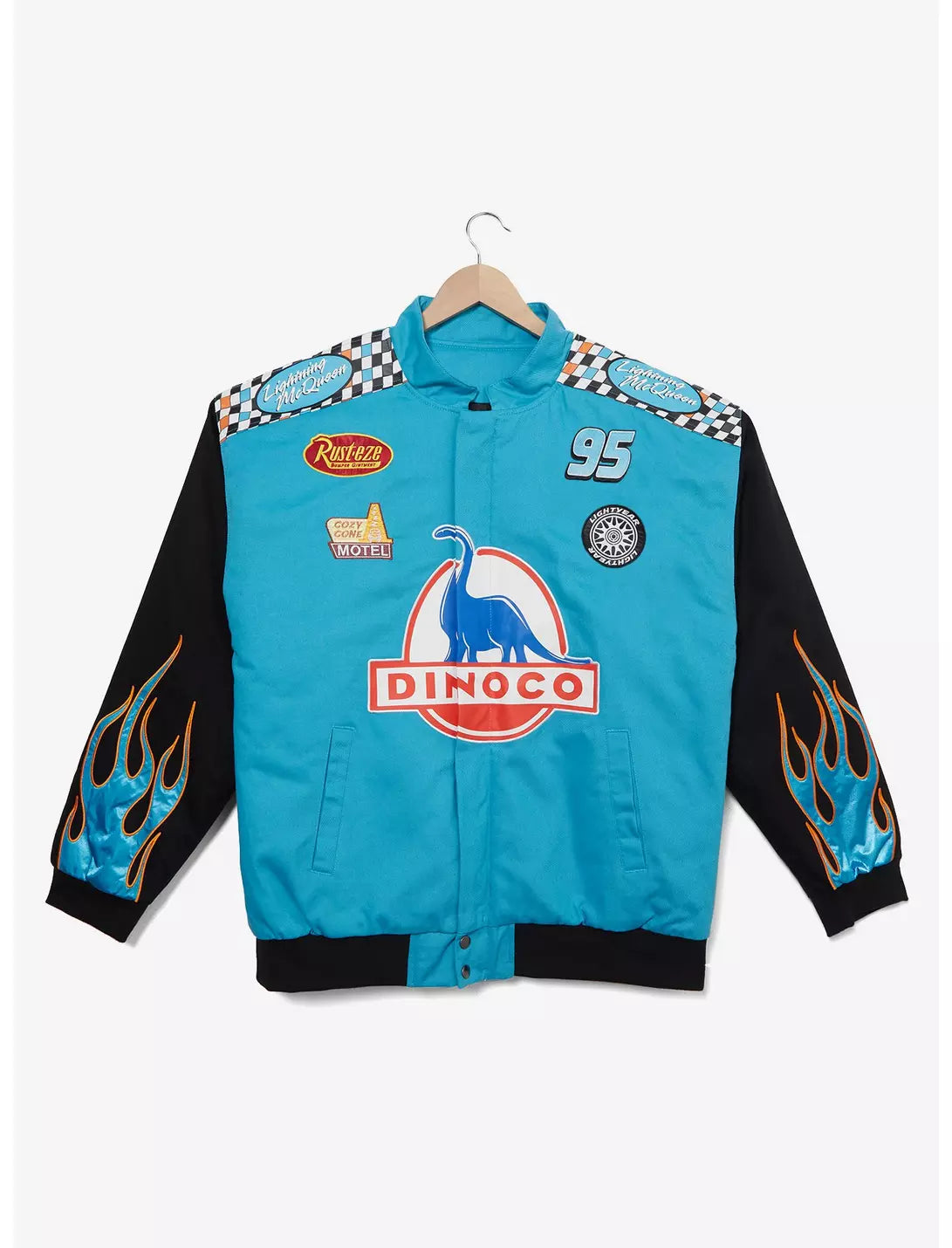 Disney Pixar Cars Lightning McQueen Dinoco Racing Jacket Chez Clochette Boutique