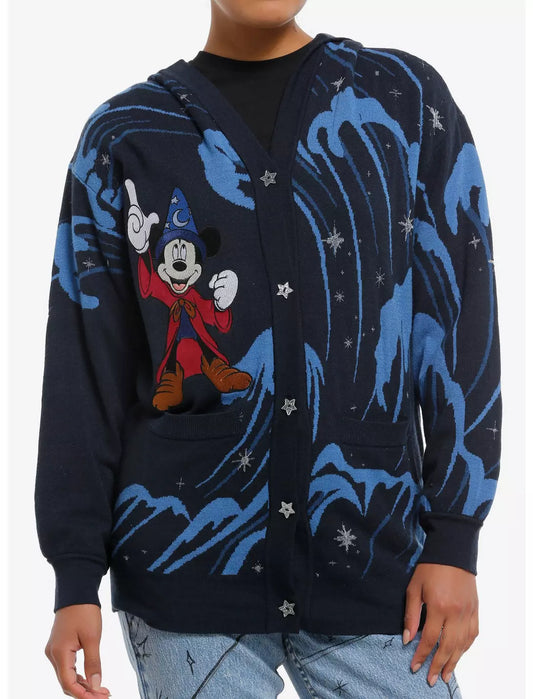 Cardigan Disney Fantasia The Sorcerer's Apprentice Mickey Mouse - Fin août 2025