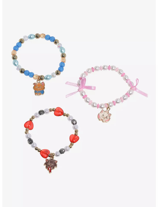 Ensemble de bracelets de perles Disney Les Aristochats