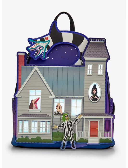 Sac à dos Beetlejuice Maitland house Glow in the dark