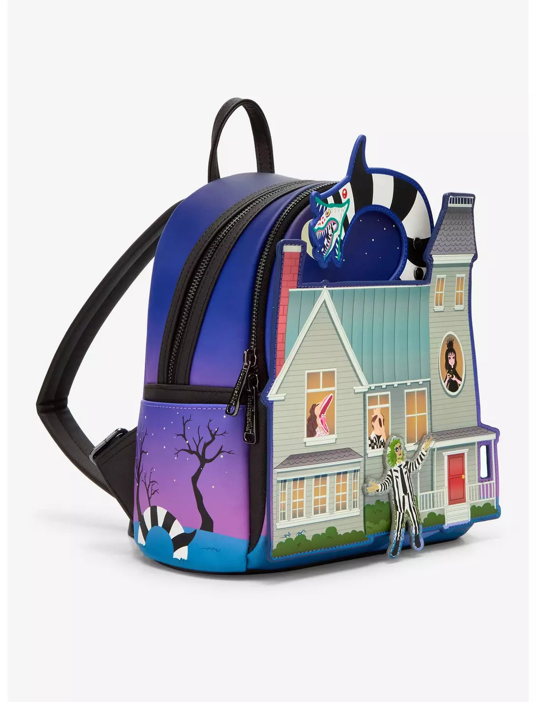 Sac à dos Beetlejuice Maitland house Glow in the dark