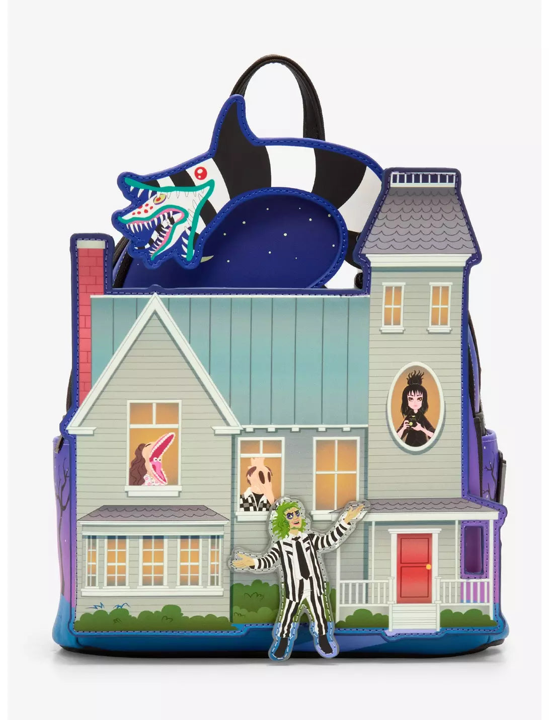 Sac à dos Beetlejuice Maitland house Glow in the dark
