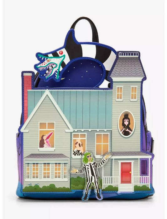 Sac à dos Beetlejuice Maitland house Glow in the dark