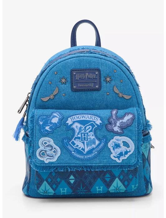 Warner Bros - Sac à dos Harry Potter Hogwarts Denim