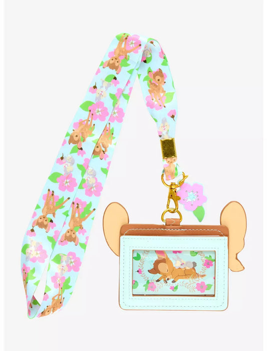 Disney Bambi Floral Figural Lanyard