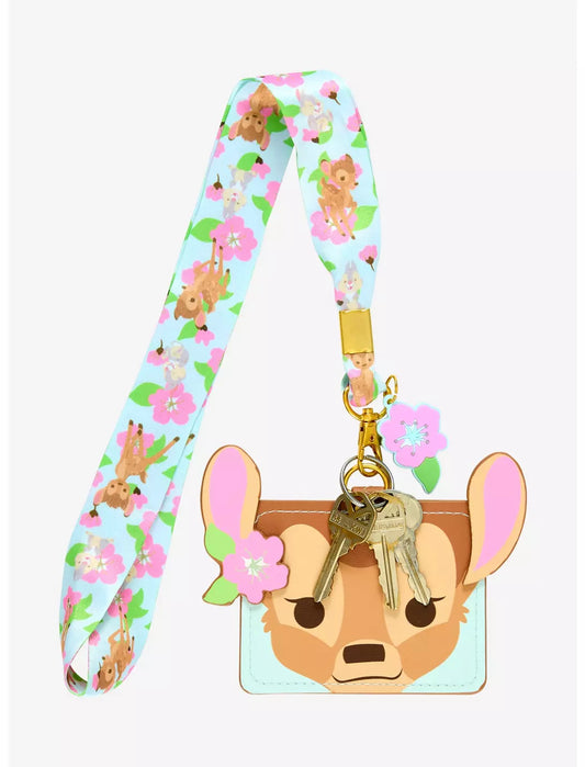 Disney Bambi Floral Figural Lanyard
