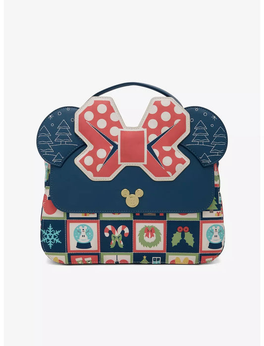 Sac à bandoulière Mickey et Minnie snow  -  Décembre 2025