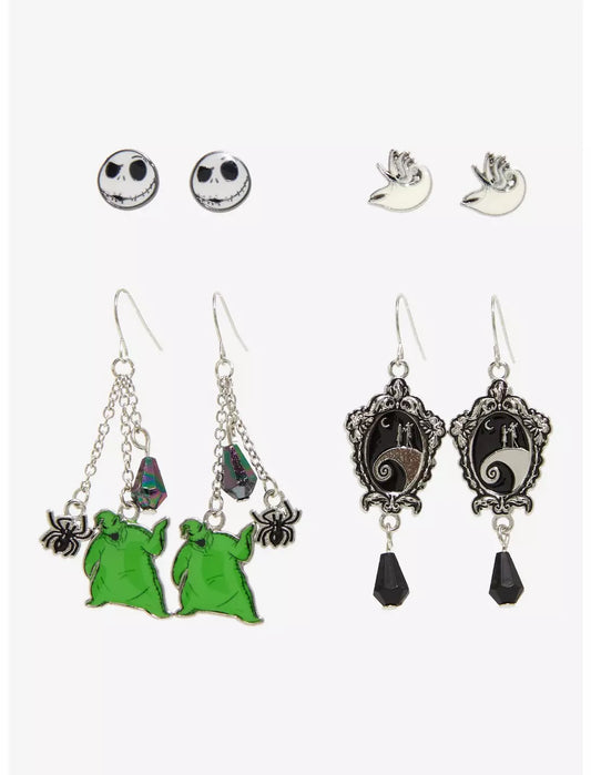 Boucles d'oreilles inspirées de L'Étrange Noël de Monsieur Jack