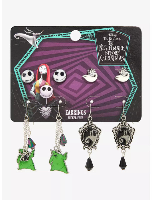 Boucles d'oreilles inspirées de L'Étrange Noël de Monsieur Jack