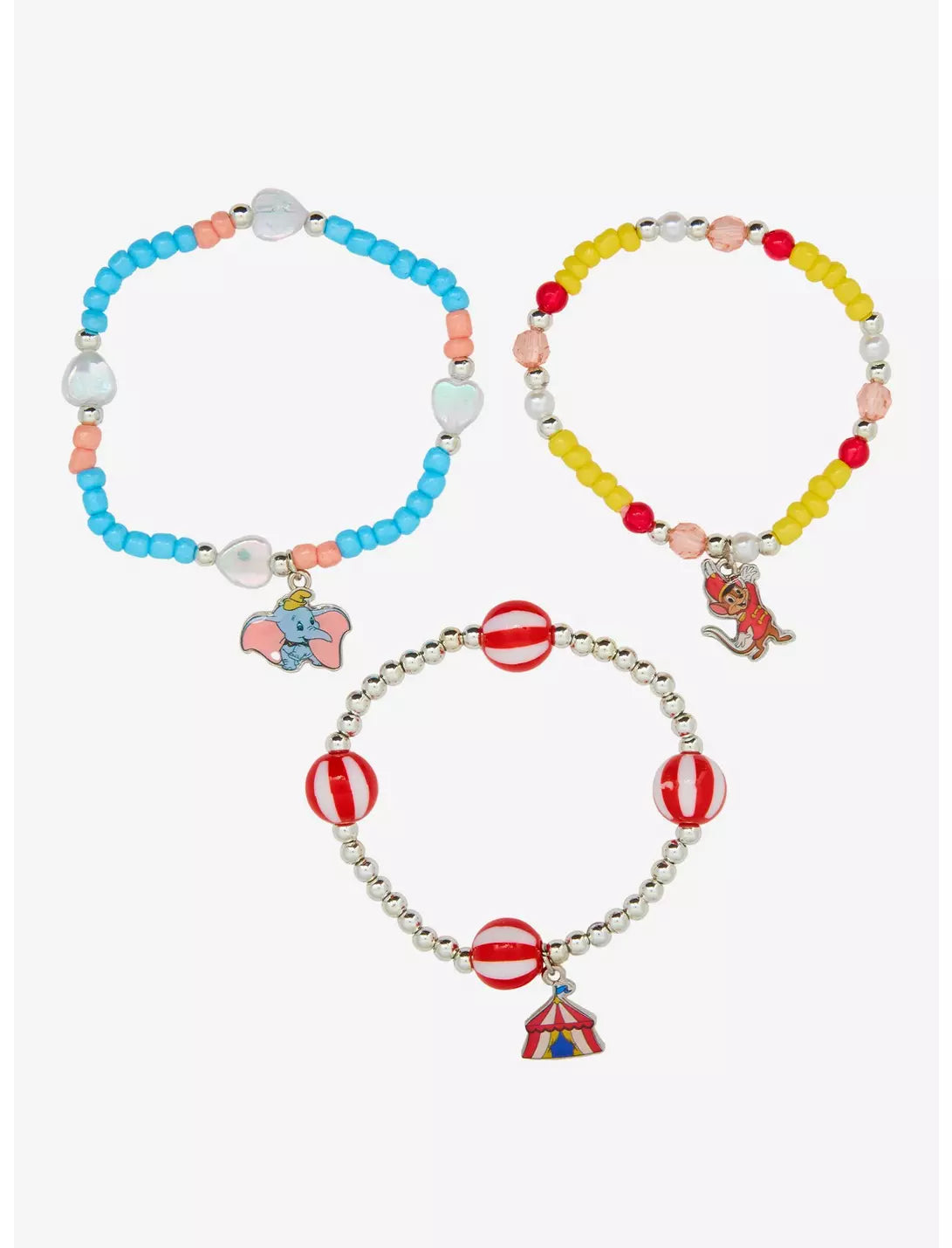 Ensemble de bracelets à perles Disney Dumbo