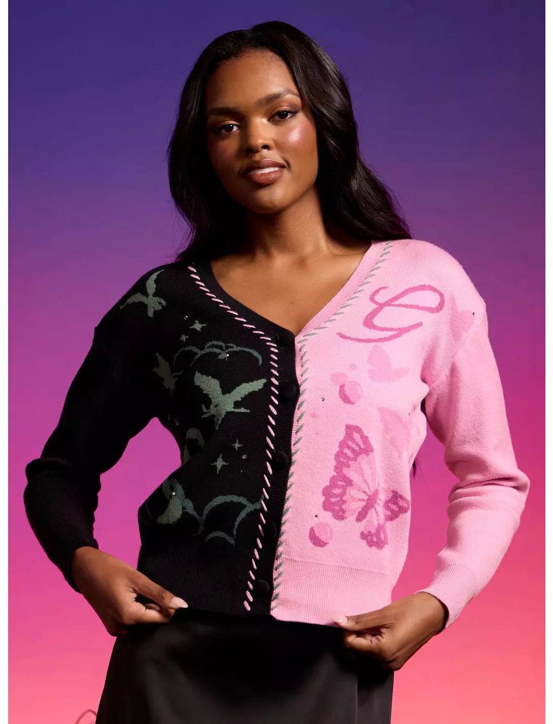 Wicked - Cardigan Glinda et Elphaba - Novembre 2025