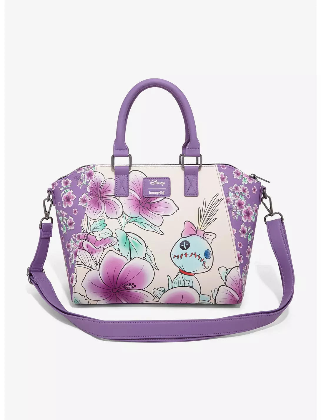 Sac à bandoulière Stitch hibiscus