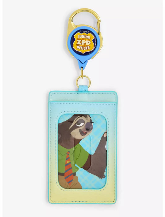 Loungefly Disney Zootopia Nick & Judy ZPD Retractable Lanyard